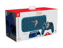 PDP Gaming GLOW Bundle Kit: REMATCH - Wired Pro Controller + Travel Case, Legend of Zelda BOTW: Sheikah Shoot (Glow in the Dark) - Officially Licensed for Nintendo Switch/ Lite/ OLED