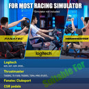 GTPLAYER Sim Racing Wheel Stand with Pedals & Shifter Mounts (Designed for Logitech G25, G27, G29, G920, G923, and Thrustmaster Kits)