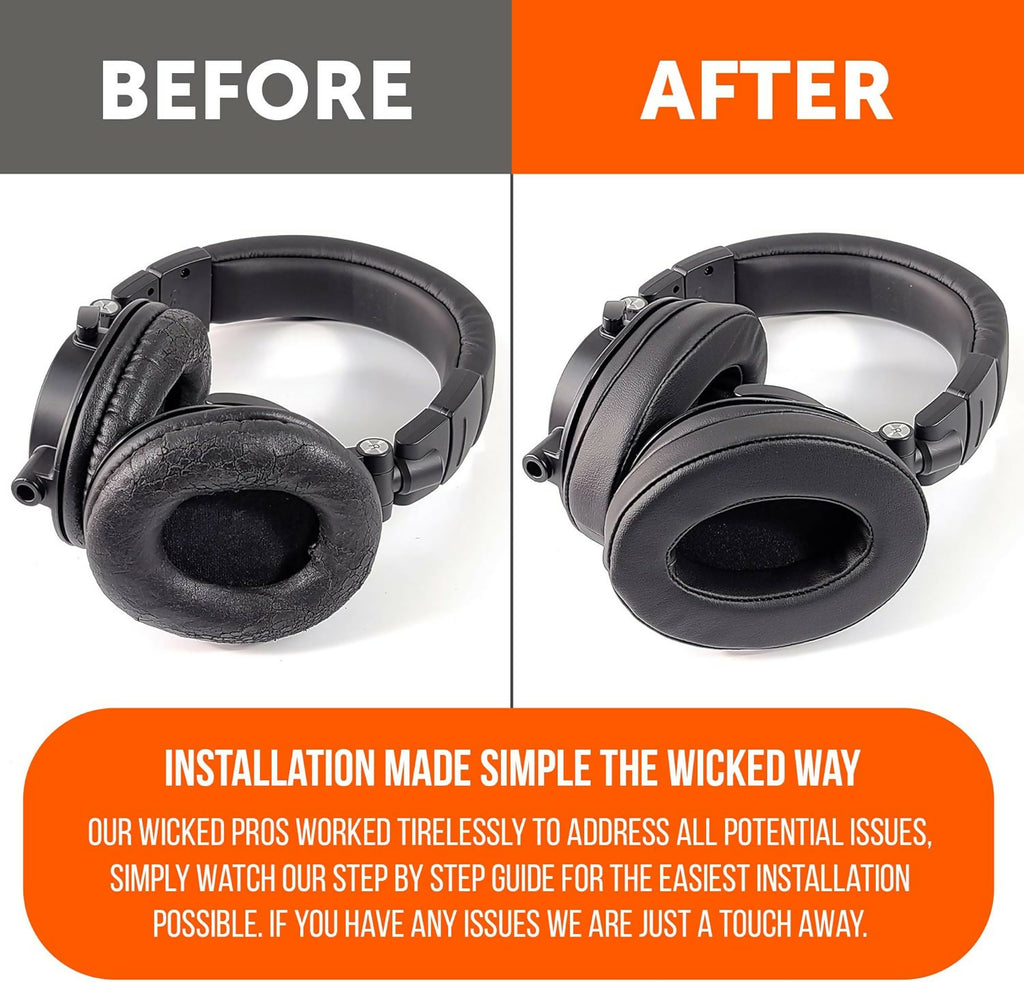 Gaming Headset Replacement Ear Pads for ATH M50X M40X SteelSeries