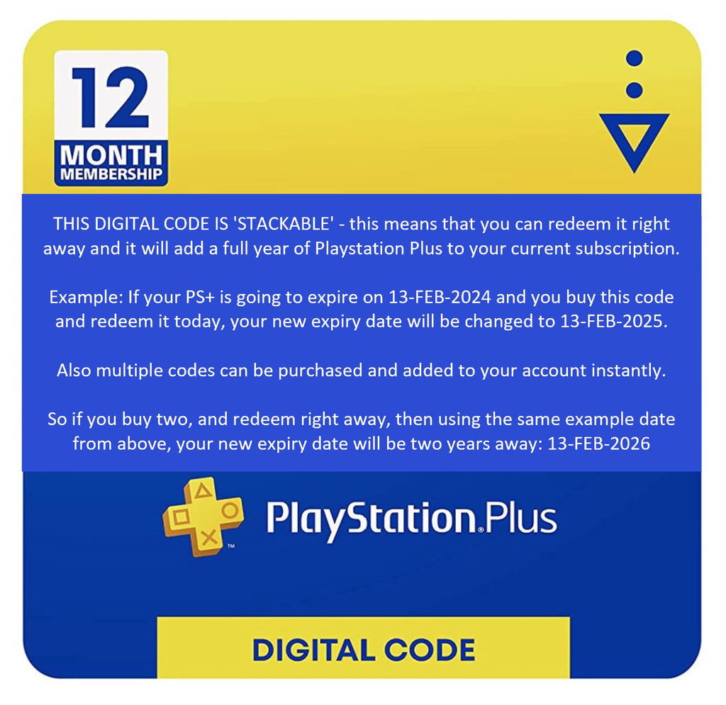 12 Month 10 Dollars Ps Plus Playstation Store Cdkeys Psn Card 10