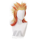 COSPLAY Item - Demon Slayer Anime - Kyojuro Rengoku Hair Piece/ Wig for Men