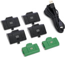 Power-A 'Play & Charge Kit' for Xbox Series X|S and Xbox One Wireless Controllers (Rechargeable Battery Packs) - Officially Licensed for Xbox