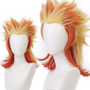 COSPLAY Item - Demon Slayer Anime - Kyojuro Rengoku Hair Piece/ Wig for Men
