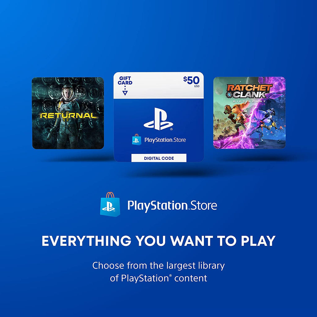 Playstation Gift Card Ps Now Redeem Code Special On $50 USD