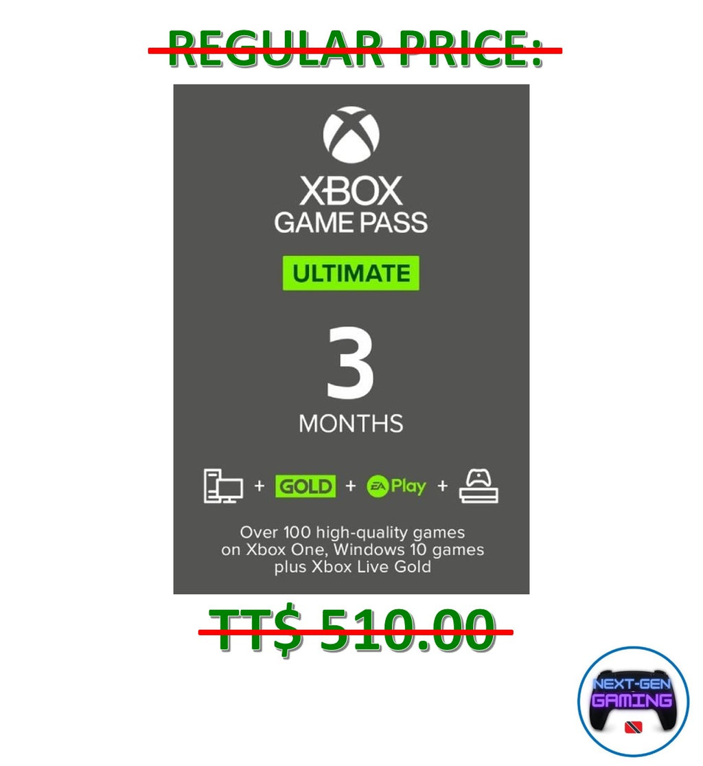 Xbox Ultimate Game Xbox Live Month Membership Pass Ultimate Cost