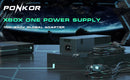 Ponkor Power Supply for Xbox One - Replacement Power Brick Adapter 100-240V Voltage, AC Cord compatible with Xbox One