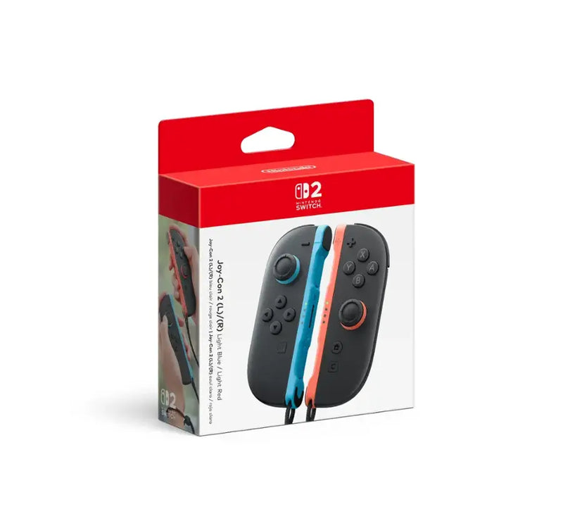 Nintendo - Joy-Con 2 (L)/(R) Light Blue/Light Red - Multi