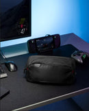 tomtoc Carrying Case/ Storage Bag for Steam Deck/ Steam Deck OLED/ Lenovo Legion Go/ ASUS ROG Ally, with Pockets - Fits Console, AC Adapter, Dock and other accessories