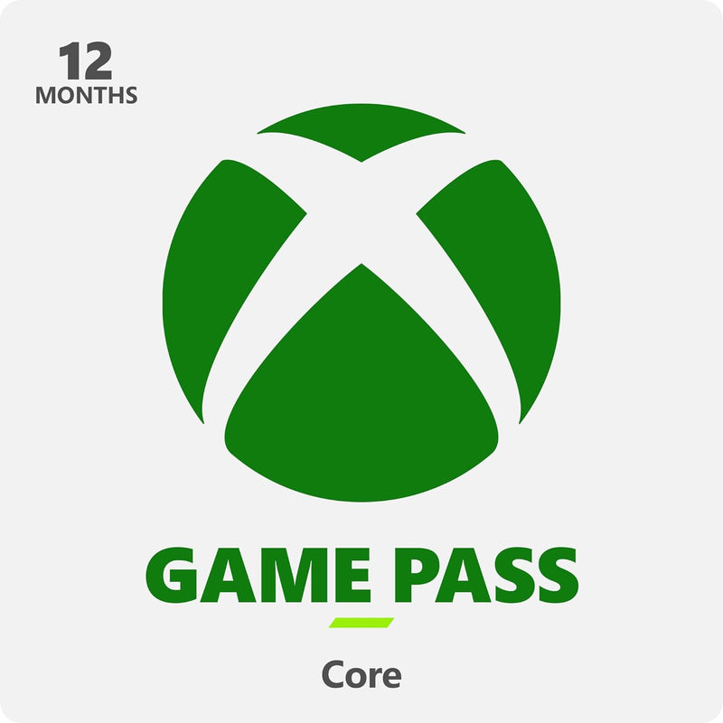 Xbox Game Pass Core - 12, 6, 3, or 1 Month Membership - GLOBAL - [Digital Code] - (formerly Xbox Live Gold)