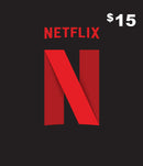 Netflix eGift Card - $15 USD