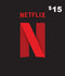 Netflix eGift Card - $15 USD