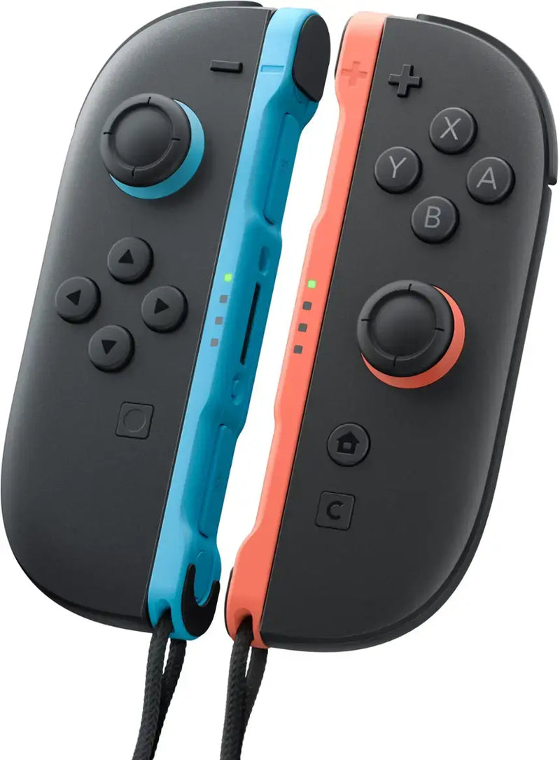 Nintendo - Joy-Con 2 (L)/(R) Light Blue/Light Red - Multi
