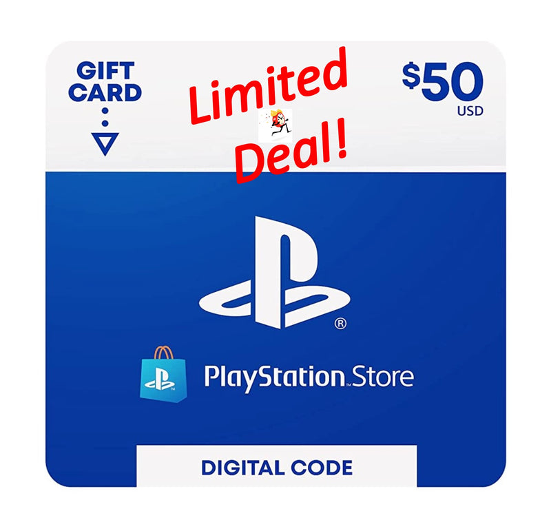 Special on $50 USD PlayStation Store Gift Card [PSN Digital Code]