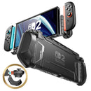 Mumba Dockable Case for Nintendo Switch 2 [Blade Series] TPU Grip Protective Cover with Quick-Release Joy-Con Design (Black)