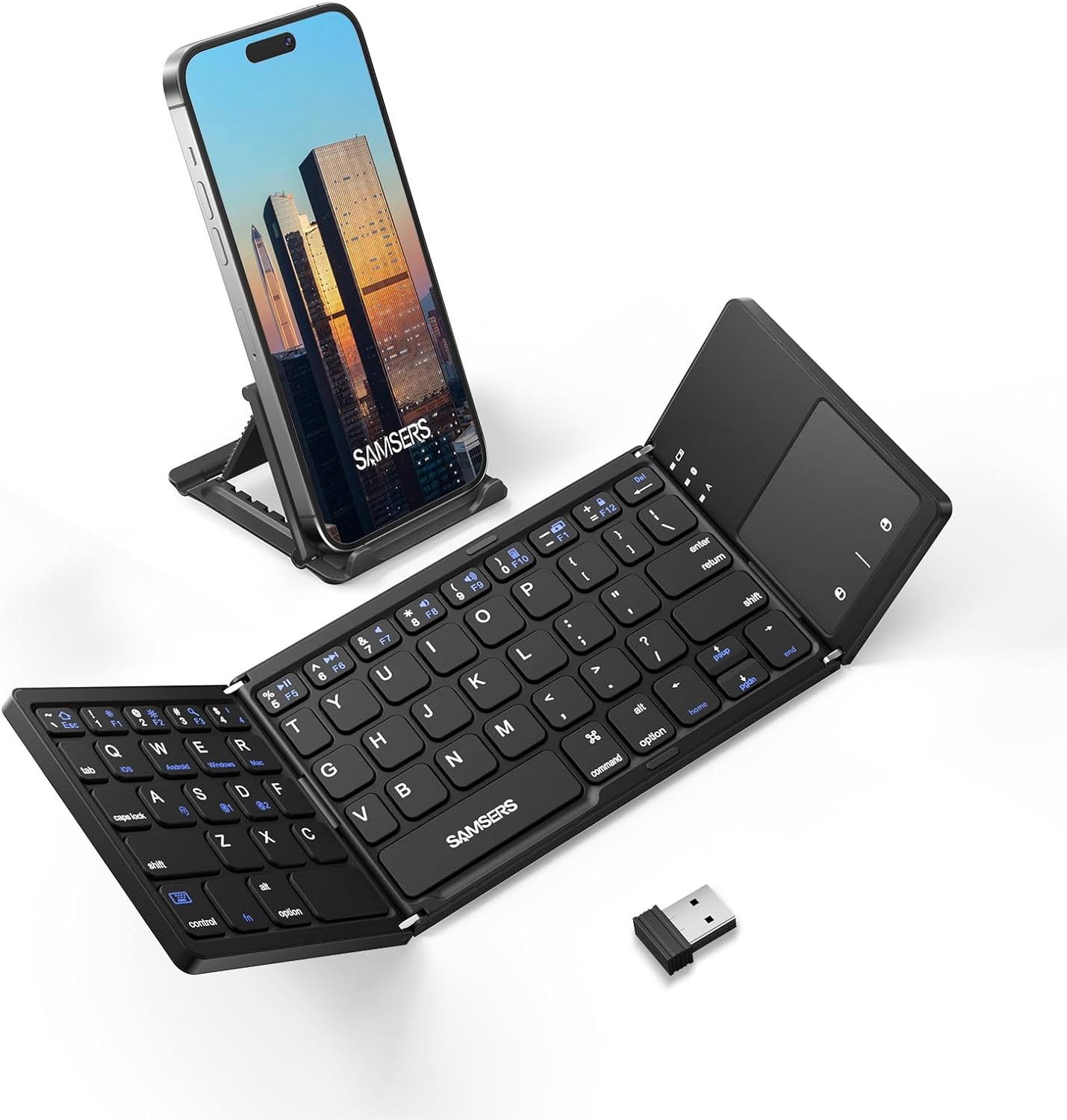 Bluetooth Keyboard Mini Ultra-slim Wireless Keyboard 78