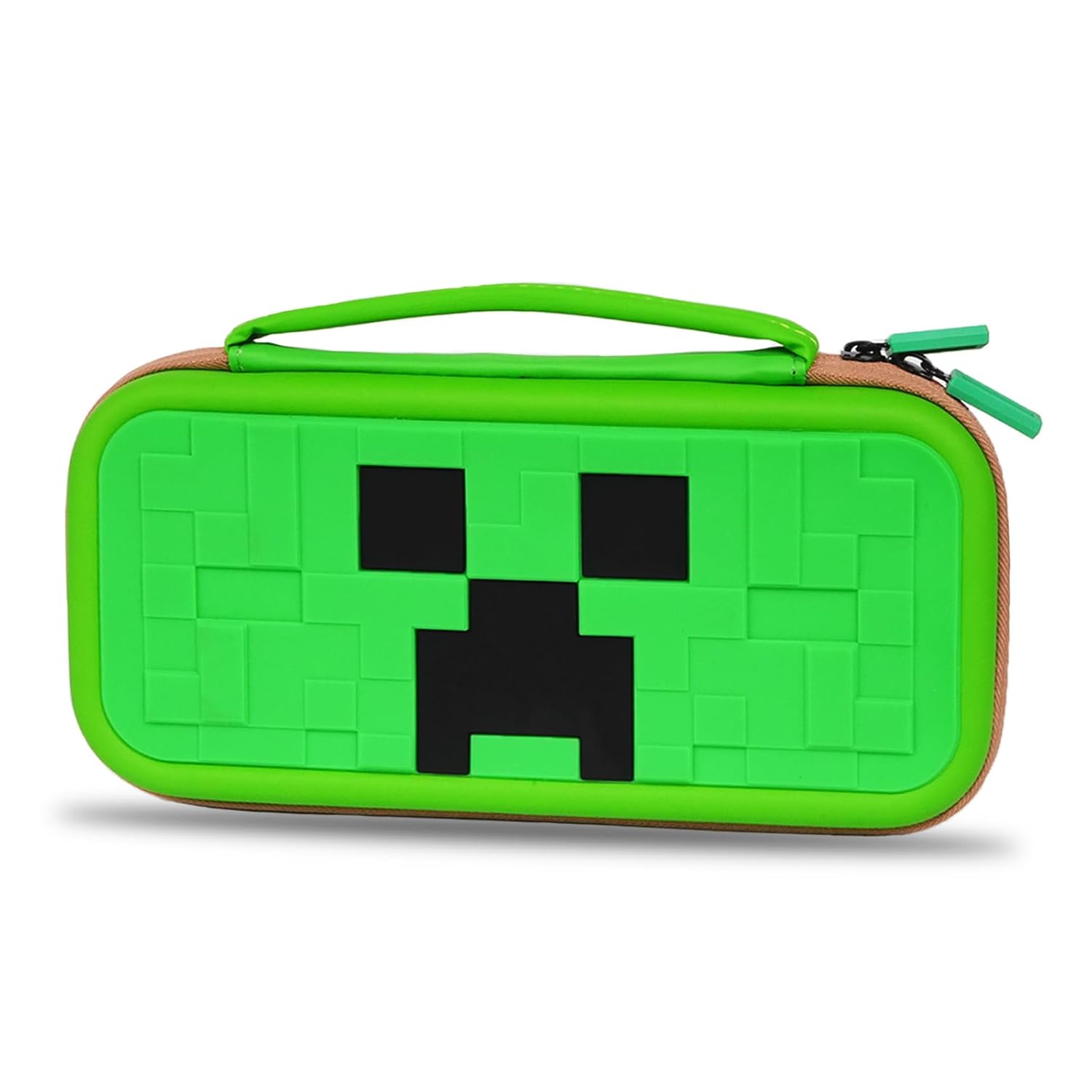 Minecraft Creeper Carrying Case for Nintendo Switch V2 & OLED models -