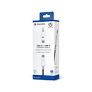 PowerA USB-C to USB-C 10 ft. Cable for PlayStation®5, Charge and Play, Recharge, Compatible with PS5 DualSense Controllers, DualSense Edge, PSVR2 and PS Portal, Officially Licensed by PlayStation®