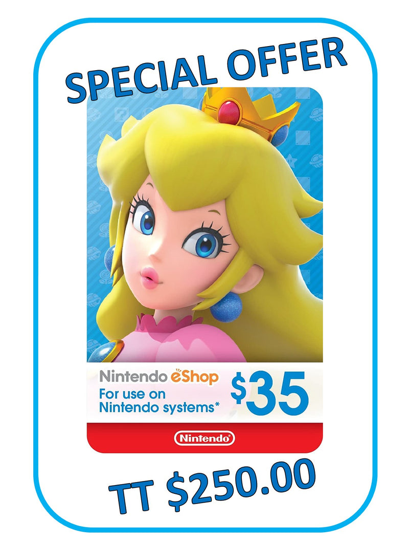 Special Offer on $35 Nintendo eShop Card [Digital Code]