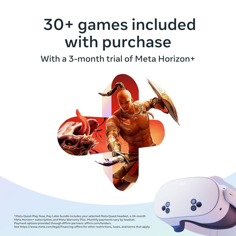 Meta Quest 3S 256GB - includes 'Batman: Arkham Shadow' - 30+ Games Included with Meta Horizon+ Access with Starter Bundles