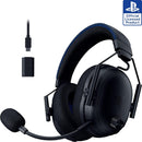 Razer BlackShark V3 Pro Wireless ANC Gaming Headset for PS5: Full Band Mic - 50mm Drivers - 2.4 GHz, Bluetooth, 3.5mm - Works with PC, Mac, Nintendo Switch, Smartphone