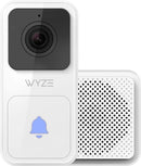 Wyze Video Doorbell with Chime (Wired), 1080p HD Video, 3:4 Aspect Ratio: 3:4 Head-to-Toe View, 2-Way Audio, Night Vision, Hardwired