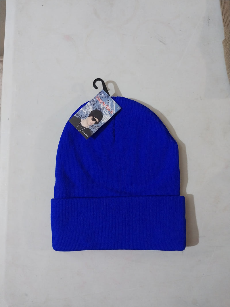 Plain High Quality Benie Hats in Different Colours, One size Fits All