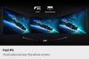 Samsung 32” Odyssey G5 G50F QHD Resolution Gaming Monitor, 180Hz Refresh Rate, Fast IPS Panel, HDR10, NVIDIA G-Sync Compatible, 1ms Response Time (GtG), AMD FreeSync™, Adjustable Stand, LS32FG502ENXZA