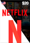 Netflix eGift Card - $20 USD