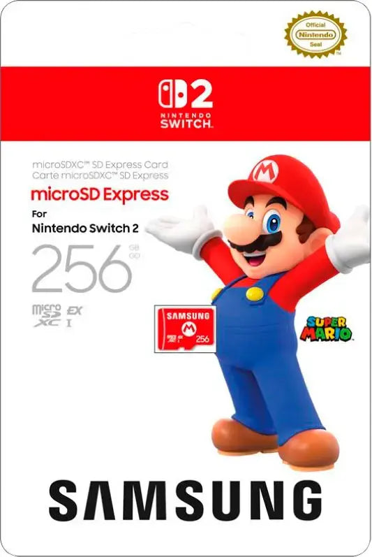 【交渉中】NINTENDO Switch2用 SanDisk microSD Express Card 256GB SanDisk 256GB microSD Express Card for Nintendo Switch 2