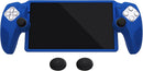 PS Portal Silicone Protective Case with Thumb Grips – Enhanced Grip Comfort | Anti-Slip 3D Studded Design | Full Protection | Blue - by PlayVital