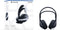 Sony PlayStation - White PULSE ELITE Wireless Headset for PS5 - OPEN BOX (Not Used)