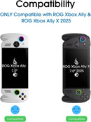 amFilm OneTouch Screen Protector for ASUS ROG Xbox Ally X/ROG Xbox Ally 2025 7'' | Auto-Alignment install | Bubble Free | 9H+ Military-Grade Tempered Glass | Drop Protection | FHD Clarity | 2 Pack