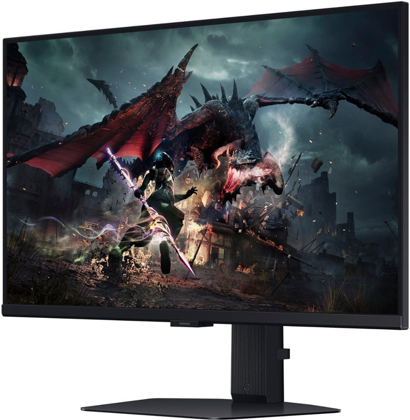 SAMSUNG 27-Inch Odyssey G50D Series | QHD 2560 x 1440p | Fast IPS Gaming Monitor | 1ms | VESA DisplayHDR 400 | 180Hz | AMD FreeSync | Adjustable Stand, Eye Saver Mode, LS27DG500ENXZA, 2024