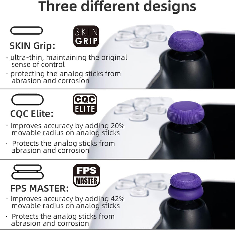 Playstation Portal Thumb Grips by Skull & Co. (Black)