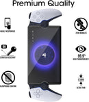 amFilm [3 Pack] Tempered Glass Screen Protector for PlayStation Portal Remote Player 8 inch - with Easy Installation Kit, Transparent Ultra HD, Anti-Scratch, Anti-Fingerprint