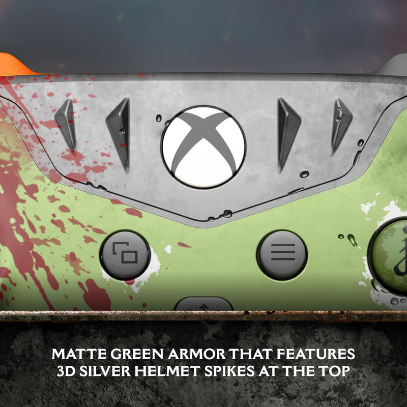 Microsoft - DOOM: The Dark Ages Limited Edition Xbox Wireless Controller for Xbox Series X|S, Xbox One, PCs, and Cloud-Enabled Devices