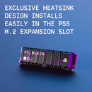 WD BLACK 1TB SN850P NVMe M.2 SSD - Officially Licensed Storage Expansion for PS5 Consoles, up to 7,300MB/s, with heatsink - WDBBYV0010BNC-WRSN