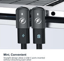 240W Magnetic USB-C Adapter 2 Pack, USB-C Magnetic Adapter 24Pin, Fast Charge 40Gbps Data Transfer 8K 60Hz Video for Thunderbolt, MacBook Pro/Air, ROG Ally, Steam Deck, PS5, PSVR2