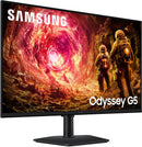 Samsung 32” Odyssey G5 G50F QHD Resolution Gaming Monitor, 180Hz Refresh Rate, Fast IPS Panel, HDR10, NVIDIA G-Sync Compatible, 1ms Response Time (GtG), AMD FreeSync™, Adjustable Stand, LS32FG502ENXZA