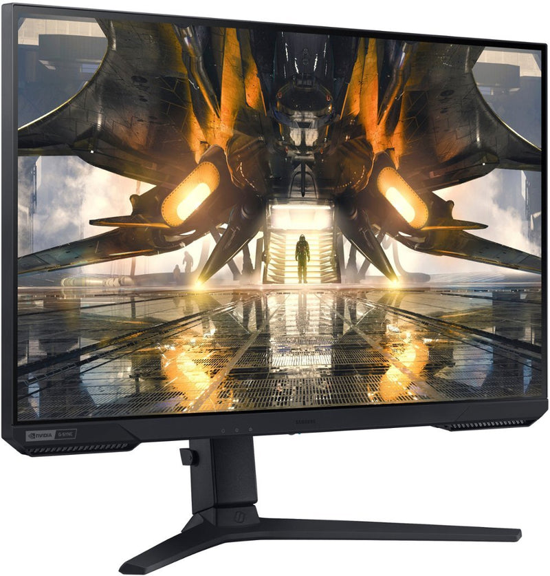 SAMSUNG 27in Odyssey G50A Series IPS LED QHD Gaming Monitor with HDR10, 2560 x 1440p, 165Hz, 1ms (Display Port, HDMI), FreeSync Premium & G-Sync Compatible, Model LS27AG500PNXZA