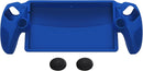 PS Portal Silicone Protective Case with Thumb Grips – Enhanced Grip Comfort | Anti-Slip 3D Studded Design | Full Protection | Blue - by PlayVital