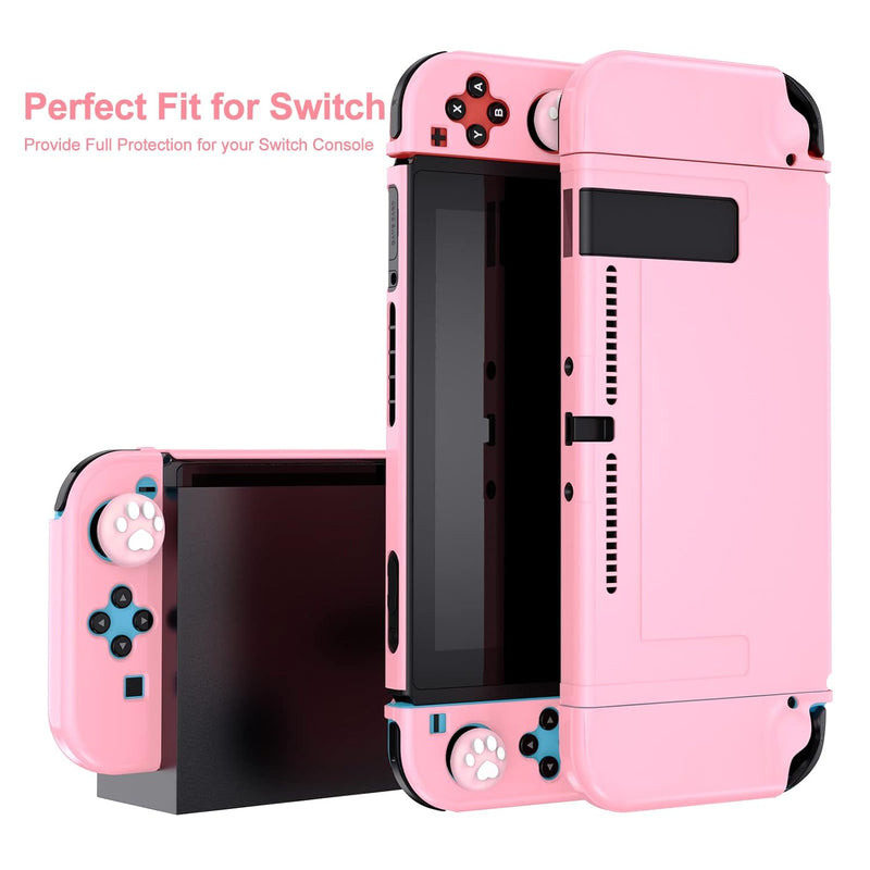 15-in-1 Pink Switch Accessories Kit/ Bundle for Girls by Younik - includes Carrying Case and Adjustable Stand