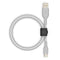 Belkin BoostCharge USB-C to USB-A Braided Charging Cable (Compatible with USB-C Devices) 5FT, Silver