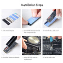M.2 heatsink 2280 SSD with Thermal Silicone pad for PC / PS5 M.2 PCIE NVMe SSD [M16]