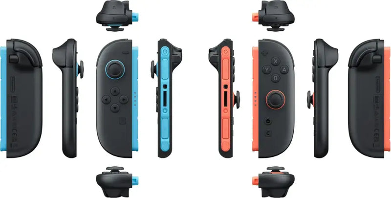 Nintendo - Joy-Con 2 (L)/(R) Light Blue/Light Red - Multi