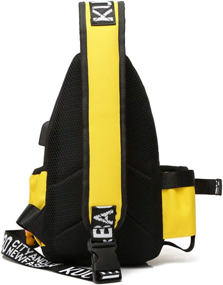 Pikachu WINK One-Shoulder Backpack with USB and Headphone Port - by CusalBoy Fashion