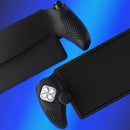 PS Portal Silicone Protective Case with Thumb Grips – Enhanced Grip Comfort | Anti-Slip 3D Studded Design | Full Protection | Black - by PlayVital