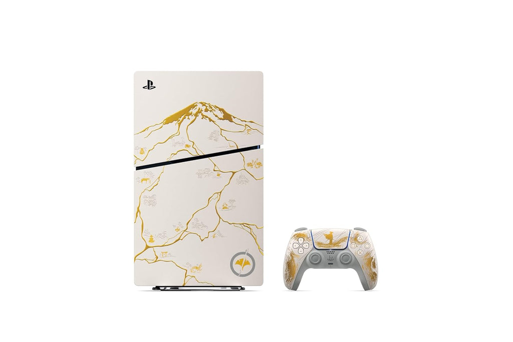 Clicksmart Edition Sony PS5 Console: Ghost of Yōtei Gold Limited Edition Bundle - PlaySta