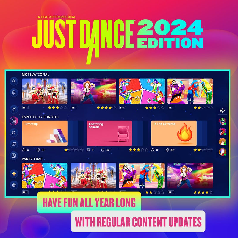 Clicksmart Edition Just Dance 2024 Edition - PlayStation 5 (NO DISC - Digital Code Vouche