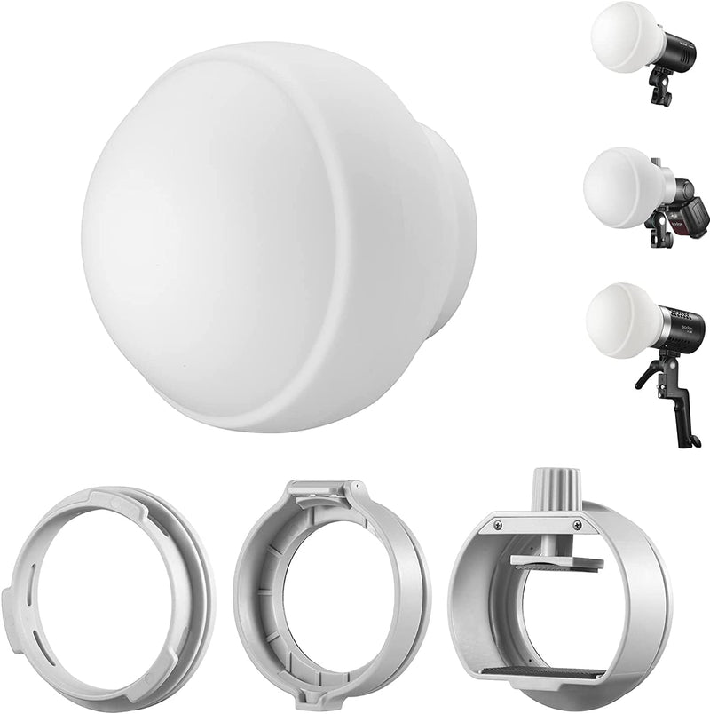 GODOX ML-CD15 Softbox Diffusion Dome Kit with 3 Adapters